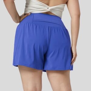 Halara 2-in-1 shorts 3x Aster blue